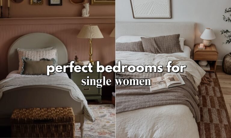 20 Modern Bedroom Designs Perfect for Single Women in 2025