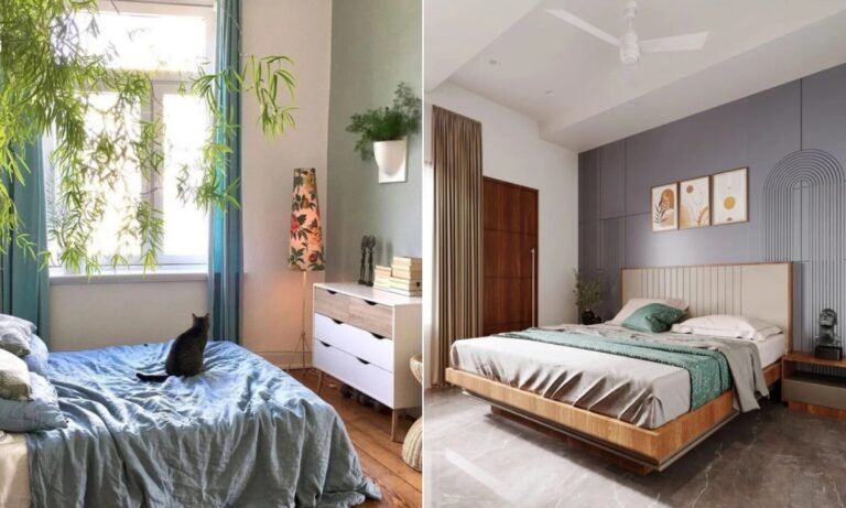 6 Smart Ways to Place Your Bed in a Small Room