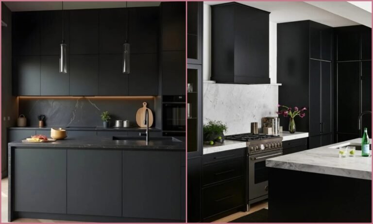 21 Black Kitchen Cabinets Ideas for 2025