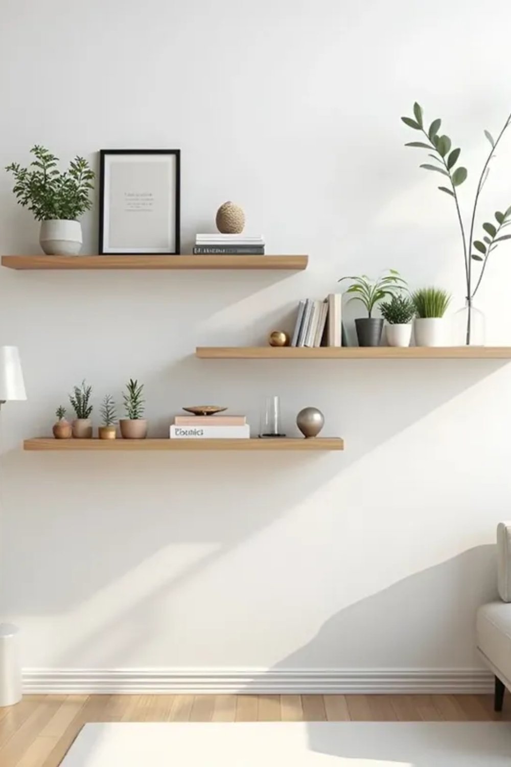 How To Style Living Room Floating Shelves – Styli Casa