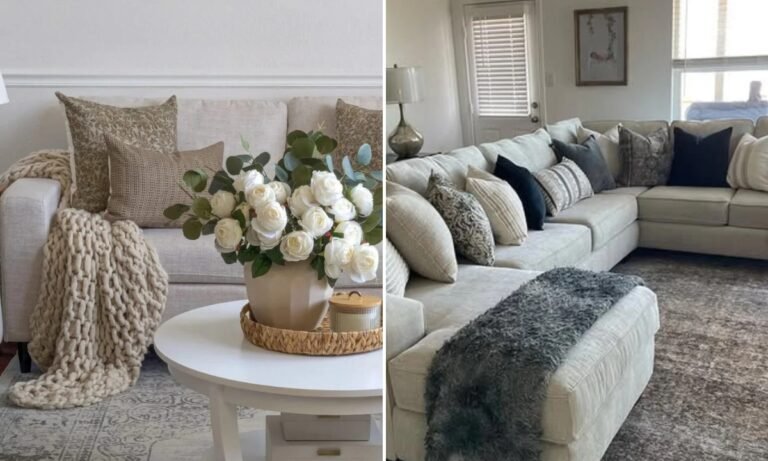 How to Style a Couch with Throw Pillows Like a Designer