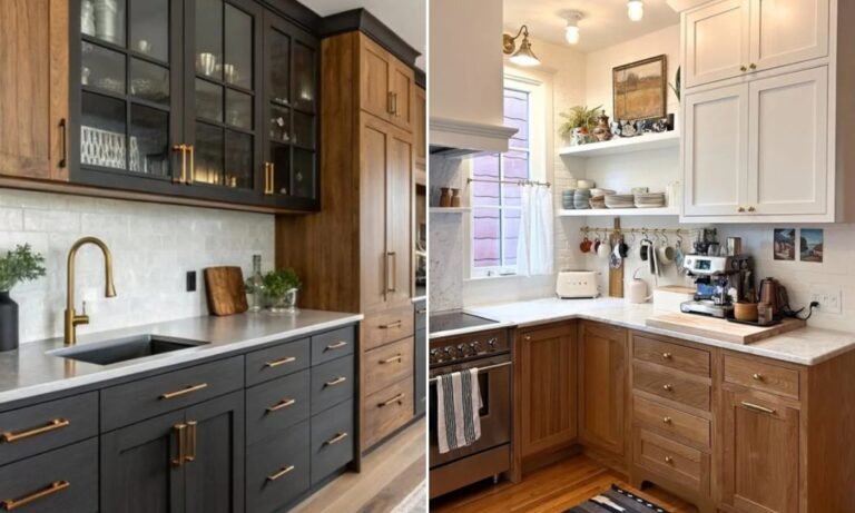 How to Decorate Above Kitchen Cabinets Without Making Them Look Cluttered