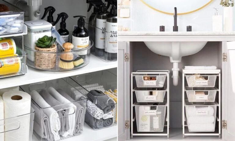 How to Organize Under Bathroom Sink for a Clutter-Free Space