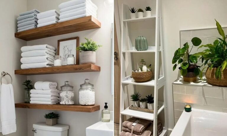 How to Style Bathroom Shelf That Make Your Space Look Organized