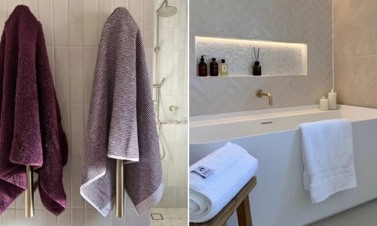 How to Style Towels in a Bathroom for a Clean, Spa-Like Look