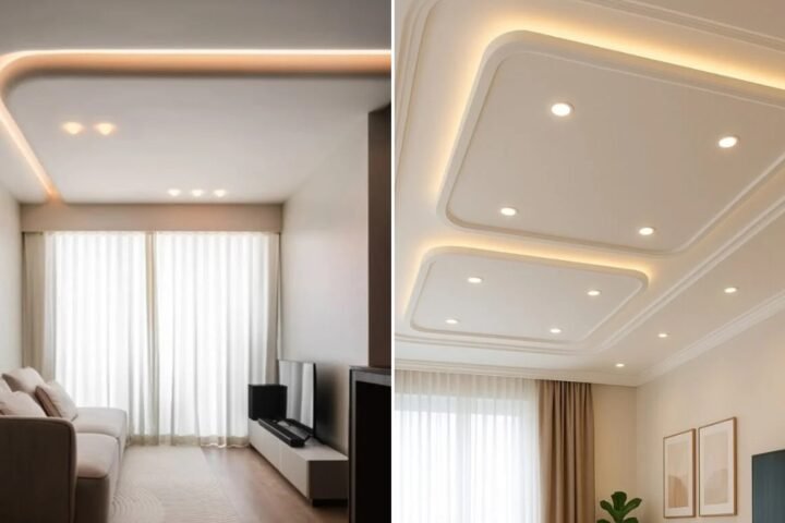 Best Simple Living Room Ceiling Design Ideas