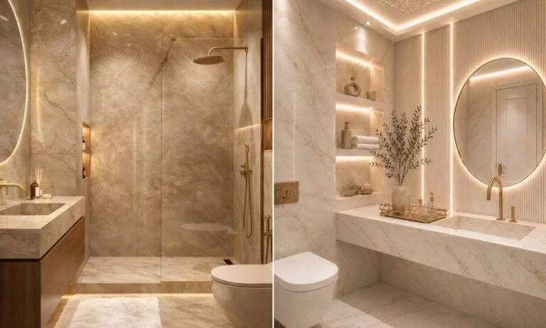 24 Marble Bathroom Ideas