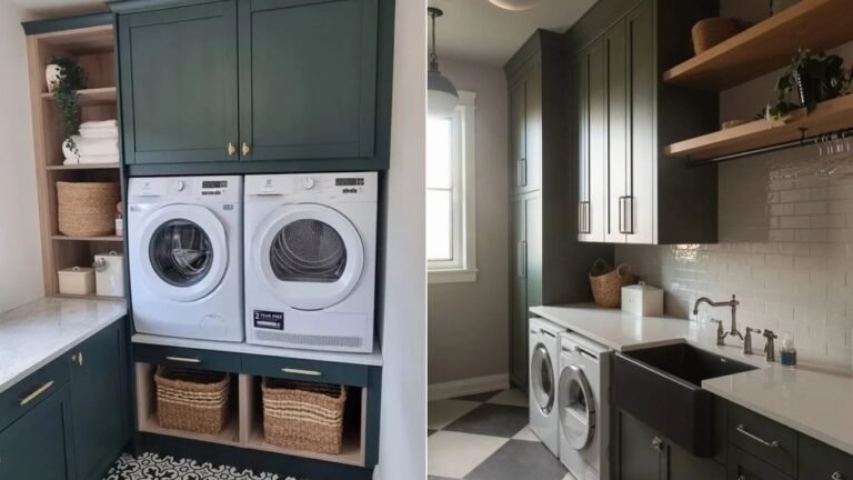 19 Green Laundry Room Ideas