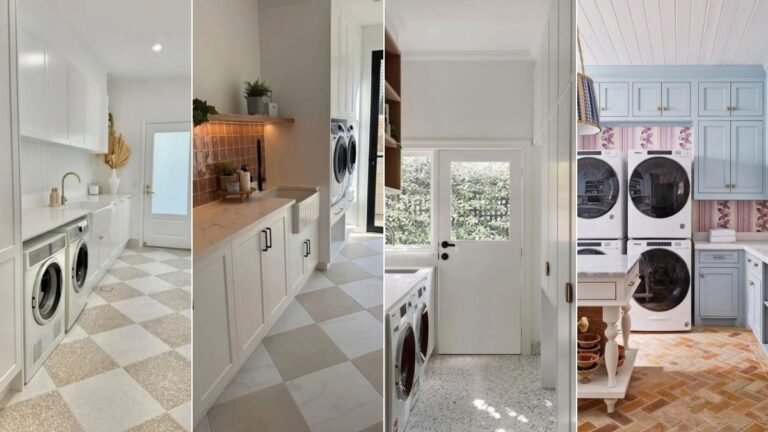 18 Laundry Room Flooring Ideas