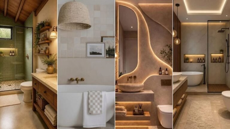 21 Organic Modern Bathroom Ideas
